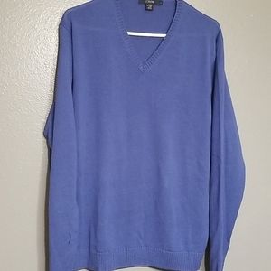 J.Crew V-neck Wool Sweater Men's Large
